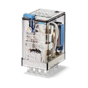 Plug in relä 4 kontakter 14-pol flatstift